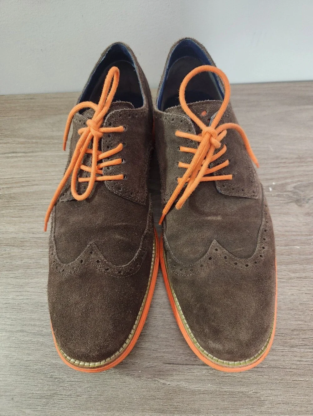 Cole Haan LunarGrand Wing Tip Oxford Shoes